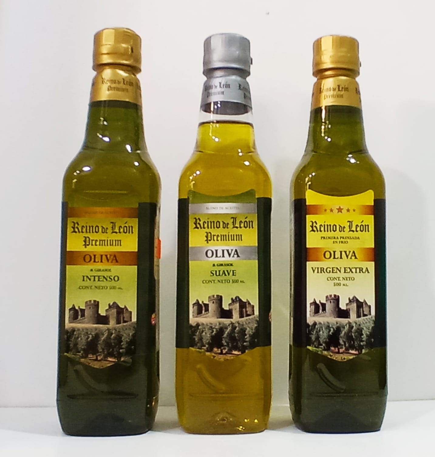 Aceite de oliva intenso y suave
